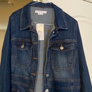 Jean jacket- size 1x(brand new)